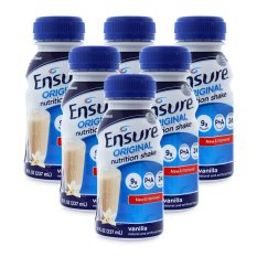 Lốc 6 chai sữa nước Ensure Vani 237ml – HSD luôn mới