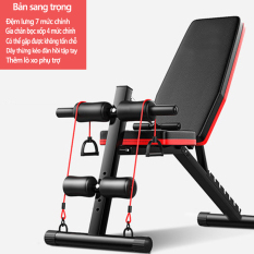 Ghế tập tạ đa năng Ghế gập bụng chống đẩy tập gym đa năng có thể gấp lại
