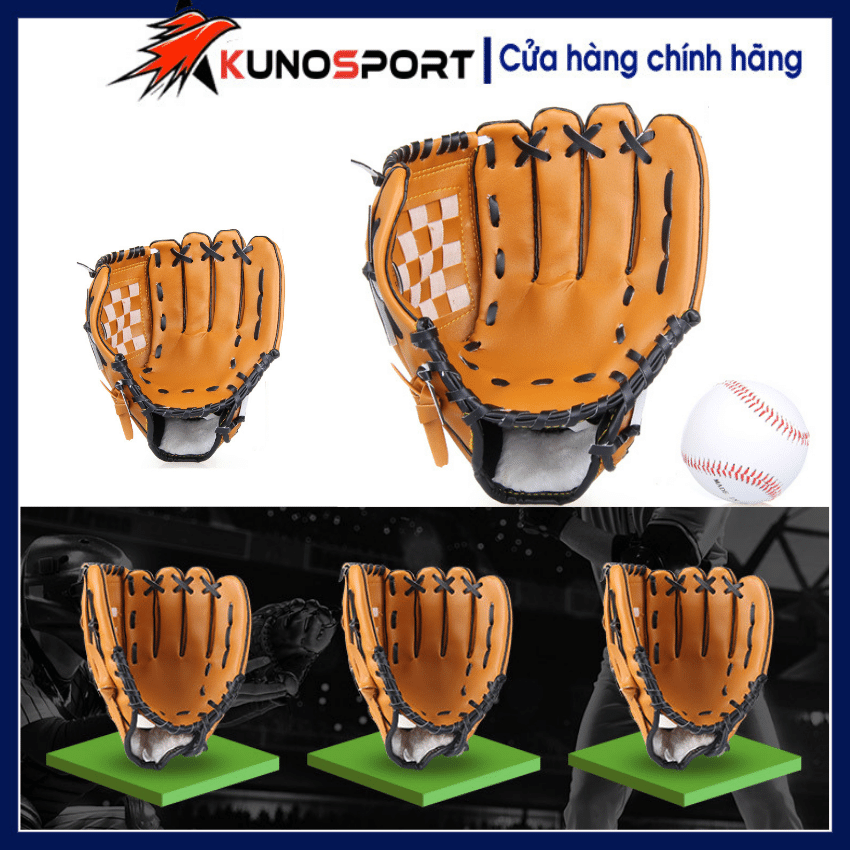 Găng Tay Chơi Bóng Chày Da Cao Cấp Chuyên Dụng – KunoSport.