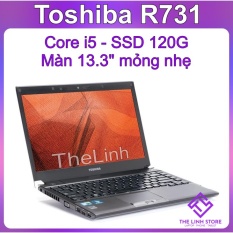 Laptop Toshiba Portege R731 siêu mỏng nhẹ – i5 2520 Ram 4G SSD 128G