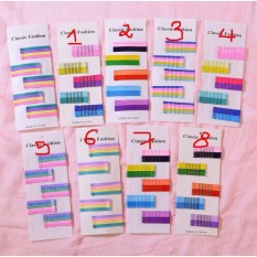 Set 50 Kẹp Tăm Đủ Màu Siêu Hot – Đủ Màu