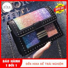 Túi viền đinh tán bling Hika – T166 (Hỗ trợ phí vận chuyển khi nhập mã giảm giá)