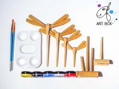 Bộ tô màu Bamboo Dragonfly chuồn chuồn tre thăng bằng