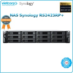 Thiết bị lưu trữ mạng NAS Synology RS2423RP+ – Hàng Chính Hãng