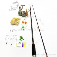 combo cần câu shimano dài 2m7 và máy câu LC 7000 kèm đủ phụ kiện big sale