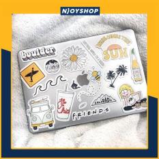 SET 100 MIẾNG STICKER DÁN NGẪU NHIÊN CHỐNG NƯỚC DÁN NÓN BẢO HIỂM, LAPTOP, VALI, TỦ, BÀN HỌC, XE MÁY