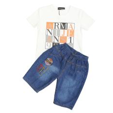 Quần Short Jean giả túi bé trai – Mẫu ngẫu nhiên – 16-30kg