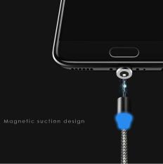 (Rẻ Huỷ Diệt) Cáp sạc hít nam châm từ tính 360 chân tròn Micro USB dây bọc dù siêu bền cho điện thoại Samsung, LG, Sony, OPPO, Xiaomi, Huawei, NOKIA Hệ điều hành Android