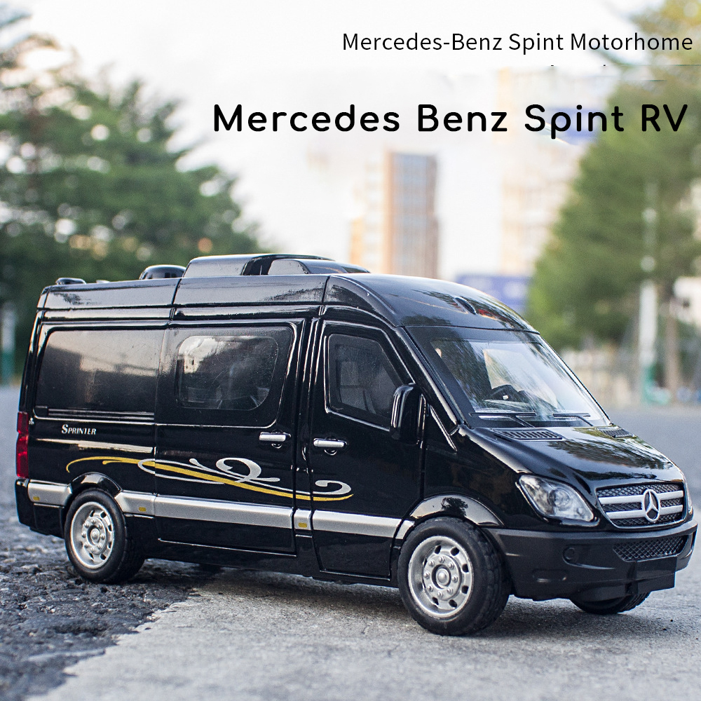 Xe mô hình Mercedes Ben Spiner 16 chỗ tỉ lệ 1:32