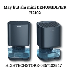 Máy hút ẩm mini, lọc không khí Dehumidifier H2102 phòng ngủ, Máy hút ẩm phòng ngủ, gia đình chống nồm chống ẩm