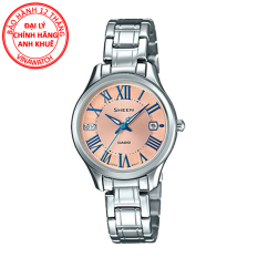 Đồng Hồ Thời Trang Nữ Casio Sheen SHE-4050D-9AUDR – Dây Thép Không Gỉ – Mặt Số Hồng Chính Hãng