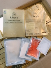 Tắm Ủ Trắng Body Livy’s Vàng Siêu Trắng Mịn