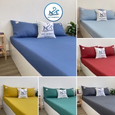 Ga giường Cotton Tici M2T Bedding – Ga trải giường cotton phong cách Hàn Quốc – không kèm vỏ gối – đủ size drap nệm