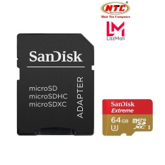 Thẻ Nhớ MicroSDXC SanDisk Extreme 64GB U3 4K 90MB/s (Vàng) – Nhat Tin Authorised Store