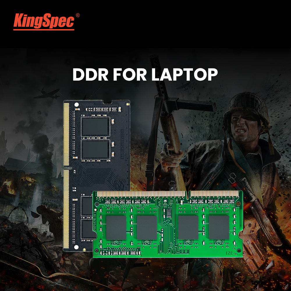 Kingspec DDR3 1600 Cho Máy Tính Xách Tay 12800U Thẻ Nhớ Để Bàn, Hạt Hai Mặt, Bộ Nhớ Máy Tính...
