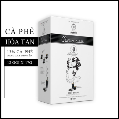 Cà phê hòa tan Trung Nguyên Legend Classic – hộp 12 gói.