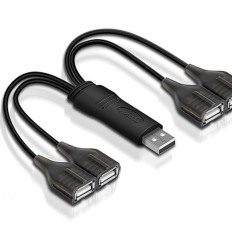 Bộ chia 4 cổng USB 2.0 Dtech DT-3020 – Hàng chính hãng
