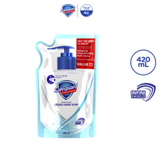 [Tặng 3 Ariel 360g đơn 159k] Nước Rửa Tay Diệt Khuẩn Safeguard Hương Tinh Khiết Dạng Túi (420ml) [6-10.06]