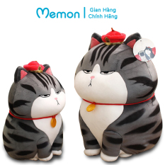 Gấu Bông Mèo Hoàng Thượng 20cm-30cm Cao Cấp Memon