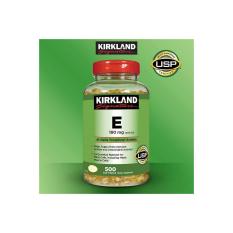 [Chính Hãng] Viên Uống Vitamin E Kirkland Signature Vitamin E 400 IU 500 Viên