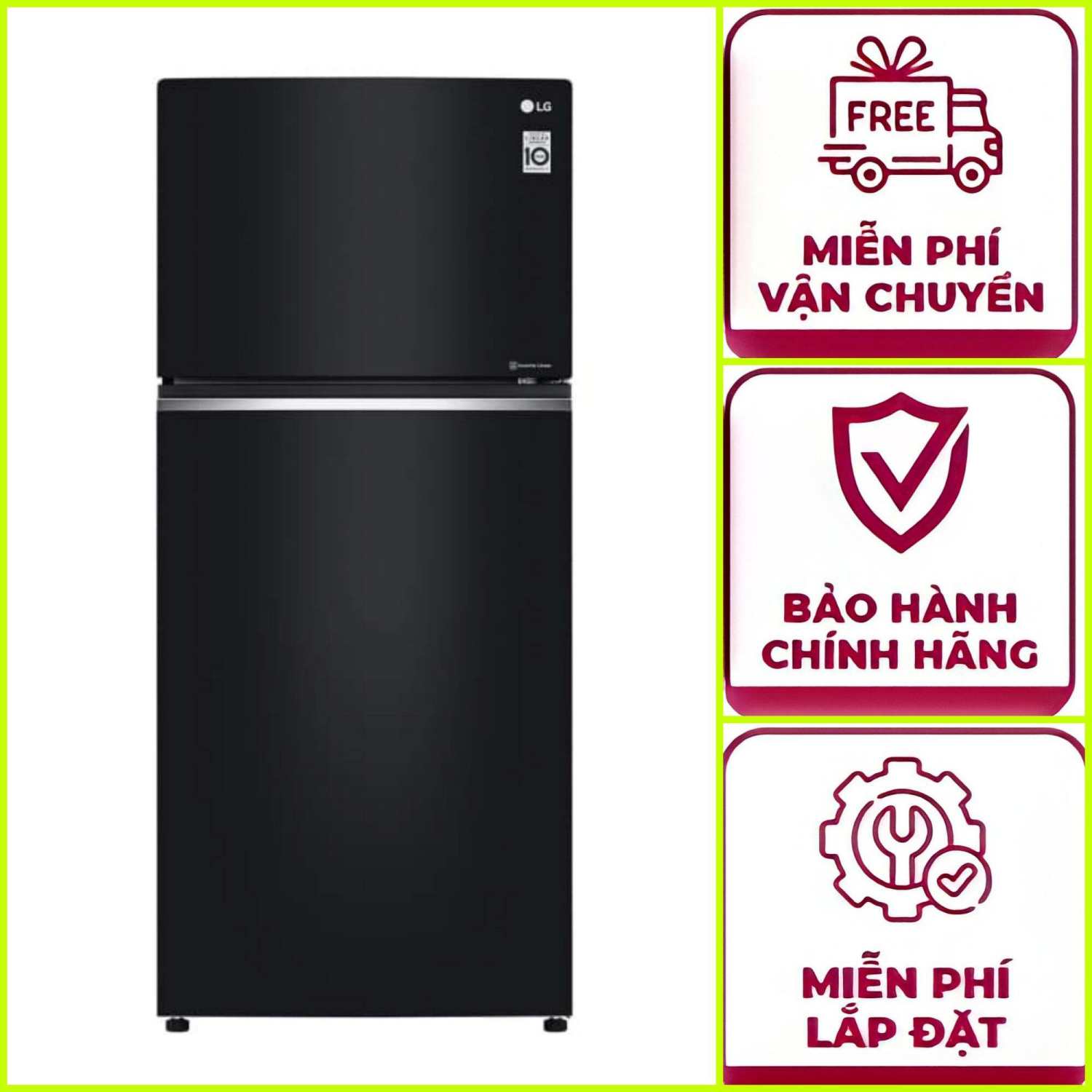 Tủ lạnh LG  GN-L702GB  Tủ lạnh LG Inverter 506 lít GN-L702GB 