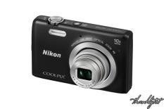 máy chụp ảnh Nikon S6600 Zoom 12 máy có bụi màn hình , ống kính