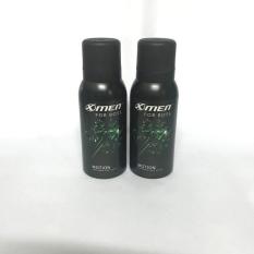 Combo 2 chai xịt khử mùi Xmen (40ml/chai – hàng quà tặng chai đỏ hoặc xanh)