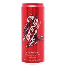 Nước tăng lực Sting hương dâu tây đỏ lon 330ml sản phẩm thơm ngon, chất lượng, có nguồn gốc xuất xứ rõ ràng, an toàn cho người tiêu dùng