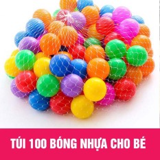 100 bóng nhựa 5cm cho bé