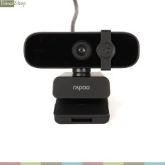 Rapoo C280 – Webcam Họp Trực Tuyến Tự Động Lấy Nét, Phân Giải 2K, Góc Rộng 85°, Khử Tiếng Ồn Kép