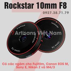 Ống kính Fisheye Rockstar 10mm F8 cho ngàm Sony E, Fujifilm X, Canon EOS M, Nikon Z và ngàm M4/3
