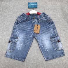 Quần jean túi hộp bé trai cao cấp Tinkids 20-40kg – túi hộp bên hông
