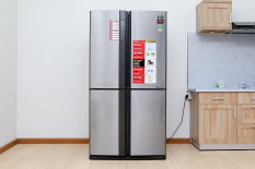 [Giao tại HCM] Tủ lạnh Sharp Inverter 556 lít SJ-FX630V-ST – Bảng điều khiển bên ngoài – Làm lạnh nhanh – Làm đá nhanh