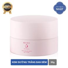 Kem dưỡng trắng ban đêm Senka White Beauty Glow Gel Cream 50g