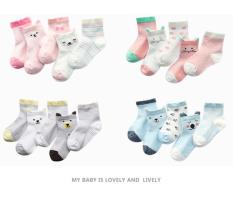 Set 5 đôi tất lưới mùa hè cho bé