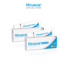 Bộ 2 gel chăm sóc sẹo mụn và mụn thâm Hiruscar Post Acne 5g