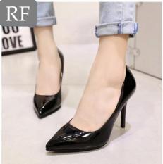 giày cao gót búp bê nhọn gót nhọn 9p Rosa