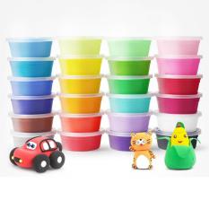 Bộ Đồ Chơi Đất Nặn 24 Màu Color Clay Siêu Dẻo, Chất Liệu An Toàn Cho Bé