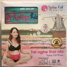 TAI NGHE THAI NHI TIPTOP KID – TẶNG FILE 10 EBOOK GIÁO DỤC SỚM + NHẠC THAI GIÁO CHO BÉ – Tai nghe bà bầu.