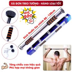 Xà Đơn Treo Tường, Xà đơn (80-130cm),(60 -100 Cm) Thế Hệ Mới 2020 cải tiến vượt trội không ghỉ loại dày chất lượng tốt có đệm mút êm tay tạo cảm giác thoải mái khi tập gym