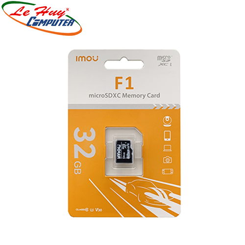 Thẻ nhớ MicroSDXC IMOU 32GB Class 10 ST3-32-F1