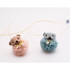 Vòng dây đeo cổ cô gấu ú nu xinh ngất ngây KTB008 pinkxinhdecor