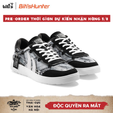 Giày Thể Thao Nam Biti’s Hunter Street – Hanoi Culture Patchwork Concrete Grey DSMH02505DEN