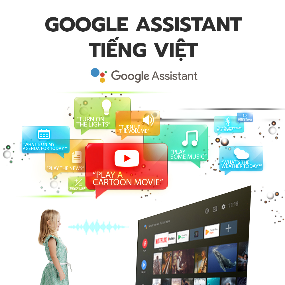 [SALE SỐC 4340K] Smart TV TCL Android 8.0 40 inch Full HD Wifi - 40L61 - HDR Dolby Chromecast T-cast...