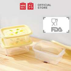 Hộp nhựa đựng thực phẩm Fruit Series 3 cái Miniso – Hàng chính hãng