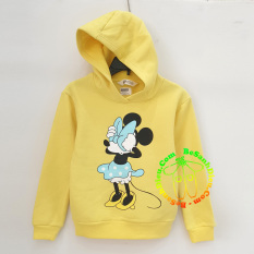 [26kg-55kg] Áo Hoodie ấm áp vải cực chất hàng Cambodia xuất xịn cho bé màu vàng