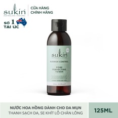 Nước Cân Bằng Se Khít Lỗ Chân Lông Sukin Blemish Control Pore Perfecting Toner 125ml