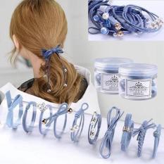 Cột tóc Hàn Quốc siêu xinh – Hộp 12 dây buộc tóc Hàn Quốc đủ màu