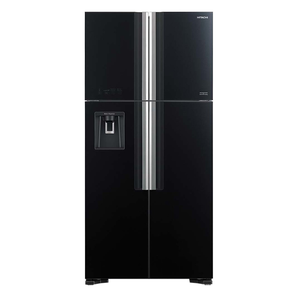 TRẢ GÓP 0% - Tủ lạnh Hitachi Inverter 540 lít R-FW690PGV7X GBK- Bảo hành 12 tháng
