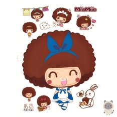 Sticker dán vali Bamozo cực đẹp